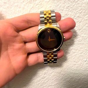 Movado Museum Classic 40mm Two Tone Watch